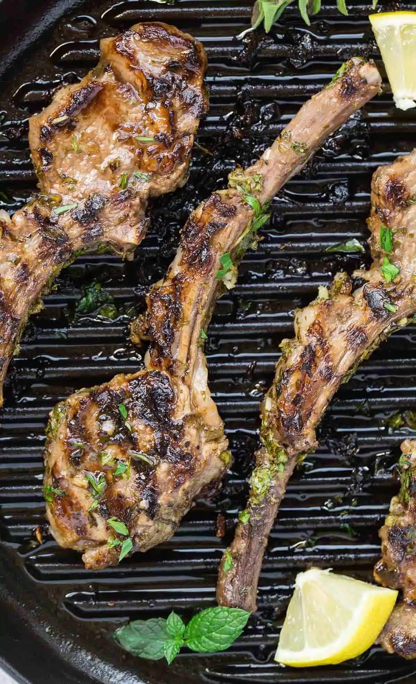 Marinated Lamb Chops