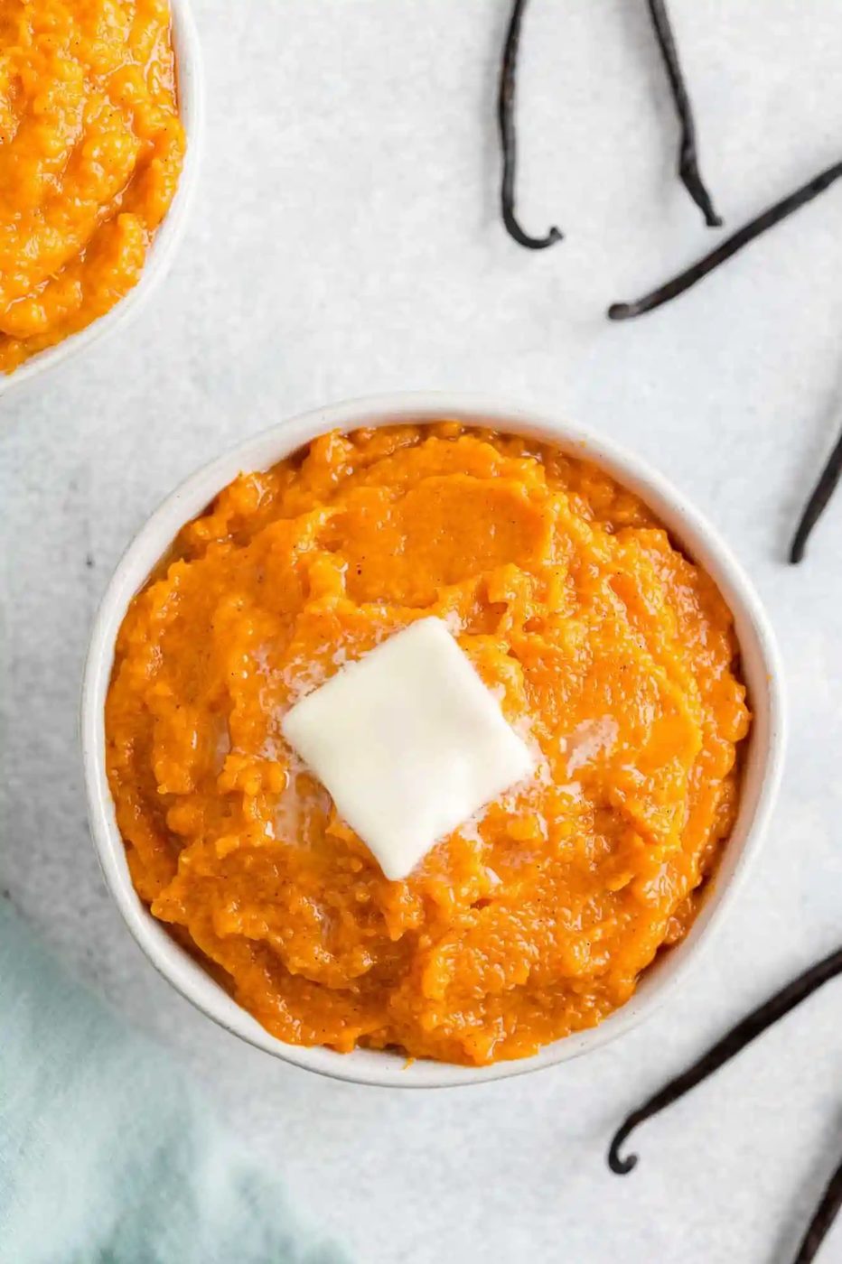 Vanilla Bean Mashed Sweet Potatoes
