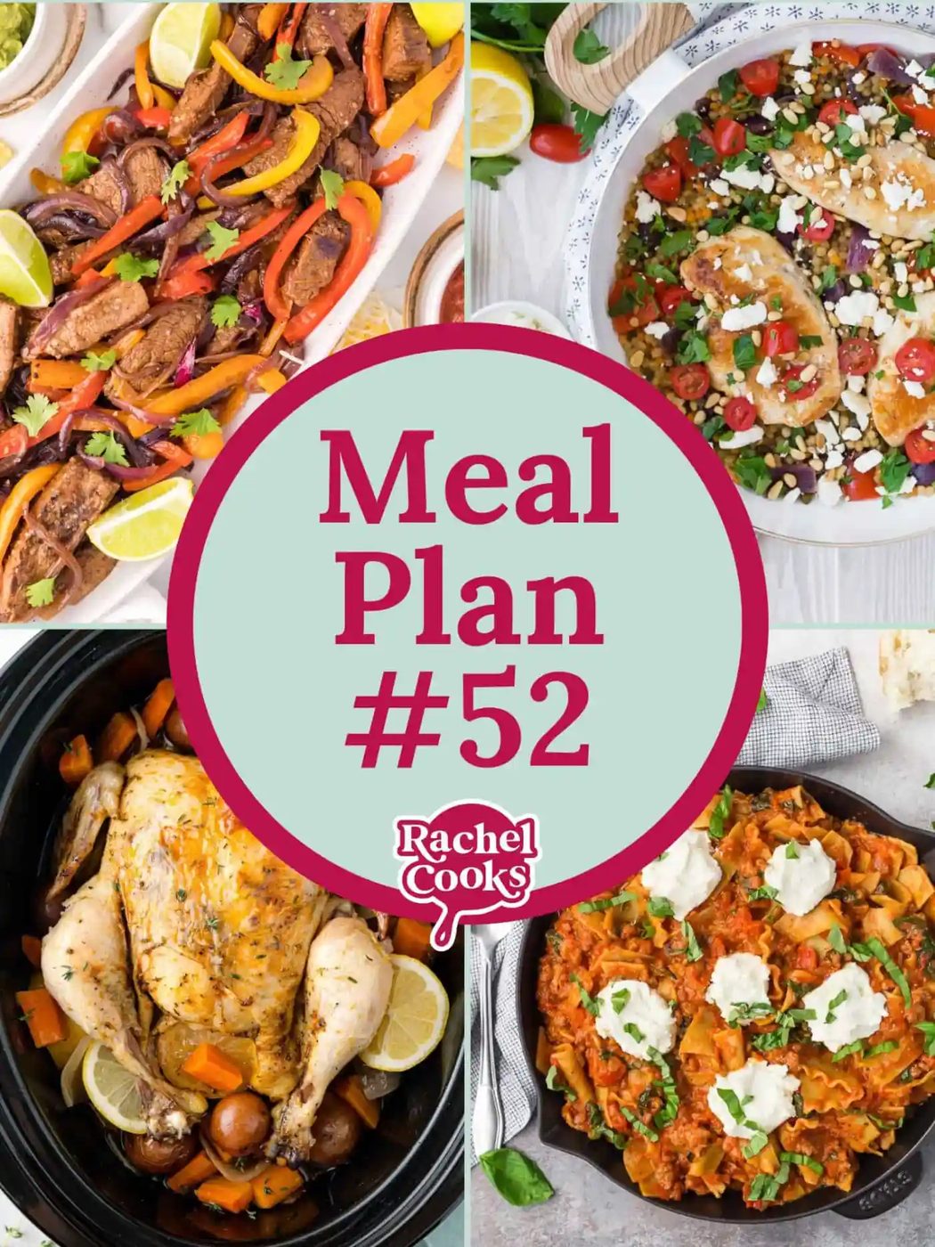 Meal Plan #52 – One Pan Meals