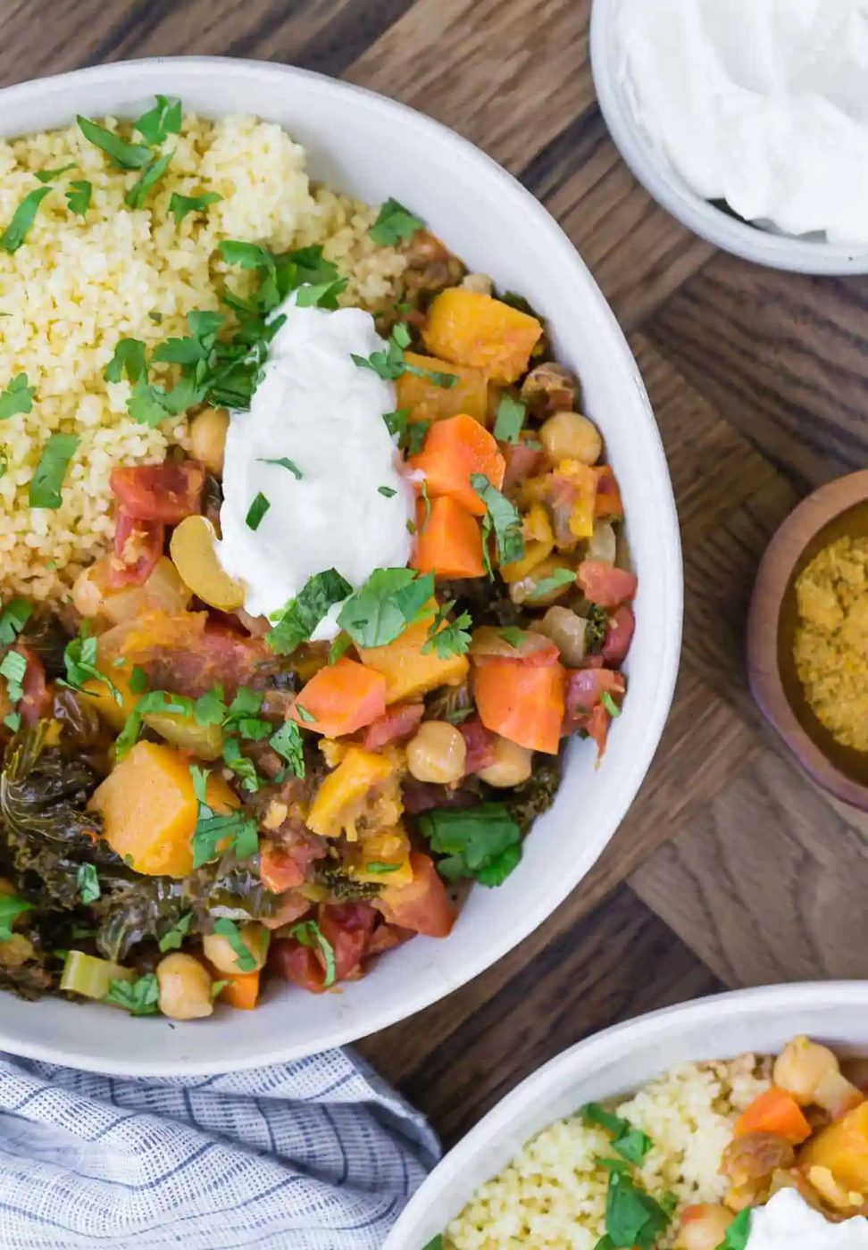 Moroccan Stew plus Butternut Squash and Chickpeas
