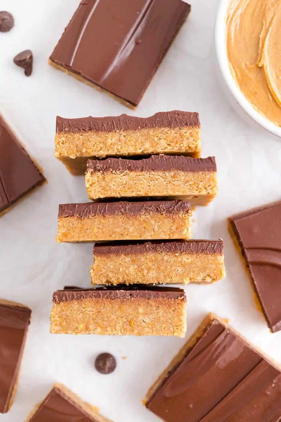 No Bake Peanut Butter Bars