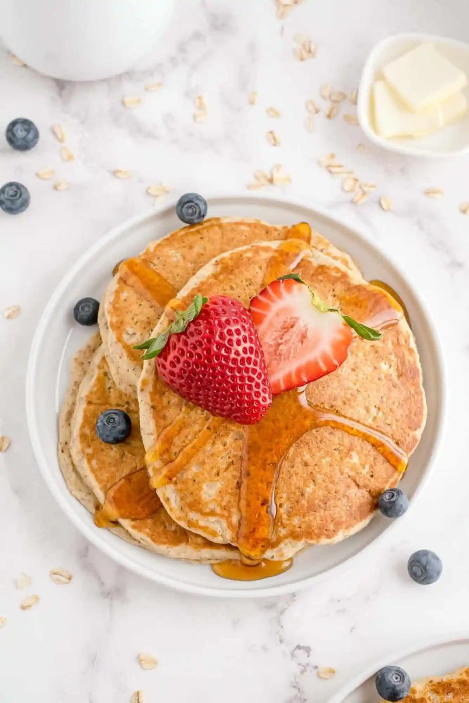 Oat Flour Pancakes