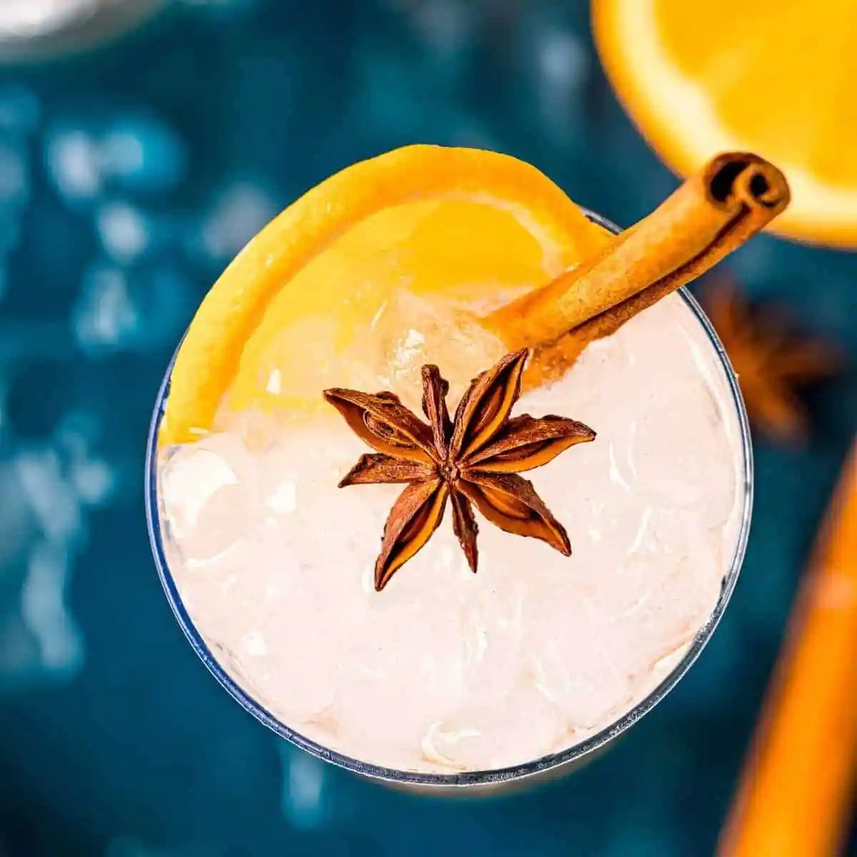Orange Gin and Tonic, served with Cinnamon