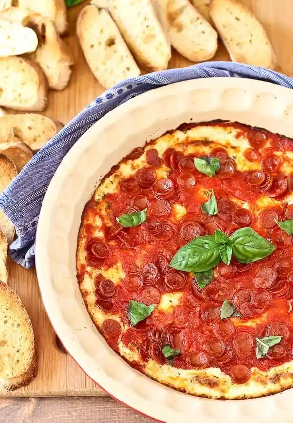 Pepperoni Pizza Dip