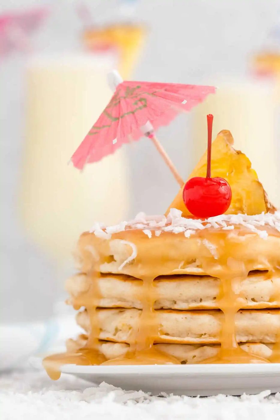 Piña Colada Pancakes