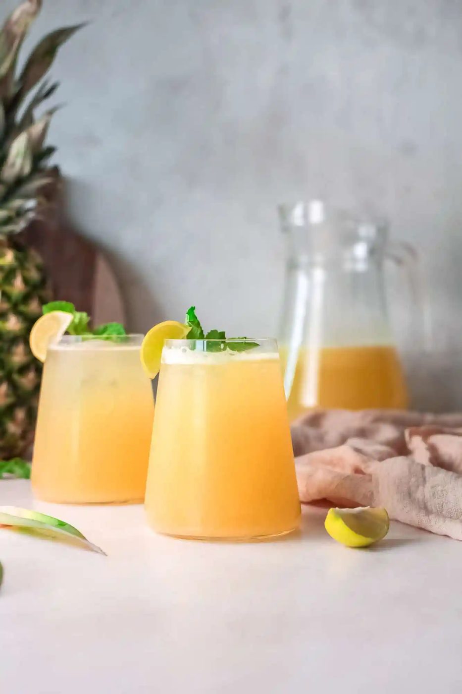 Pineapple Water (Pineapple Agua Fresca)