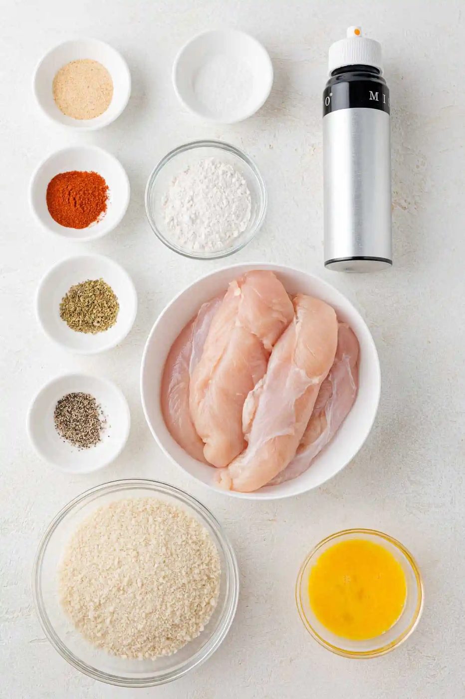 Ingredients needed for recipe.