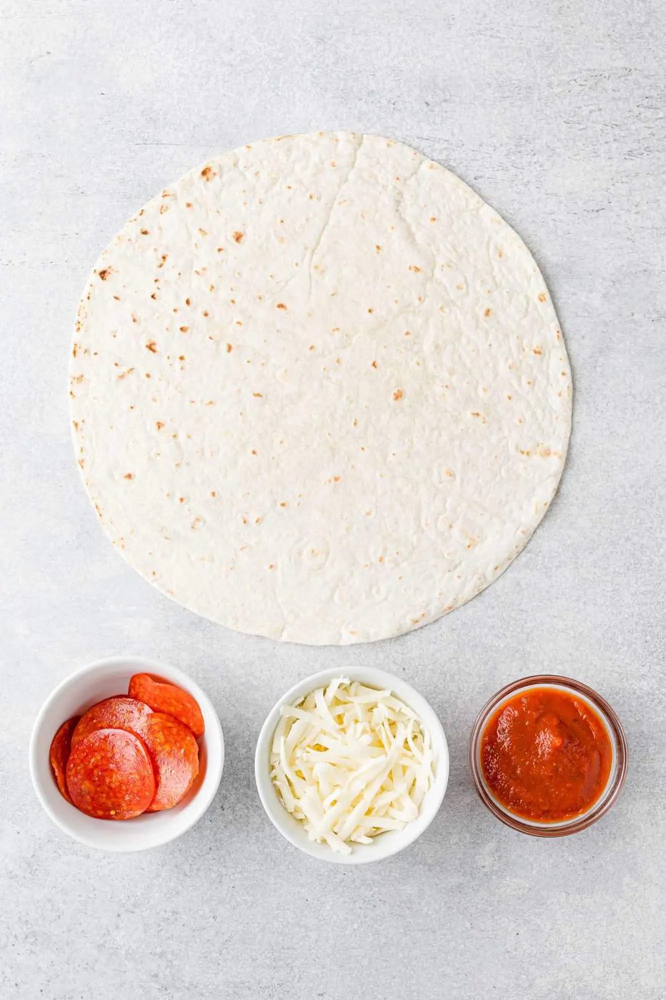 Ingredients needed for recipe.