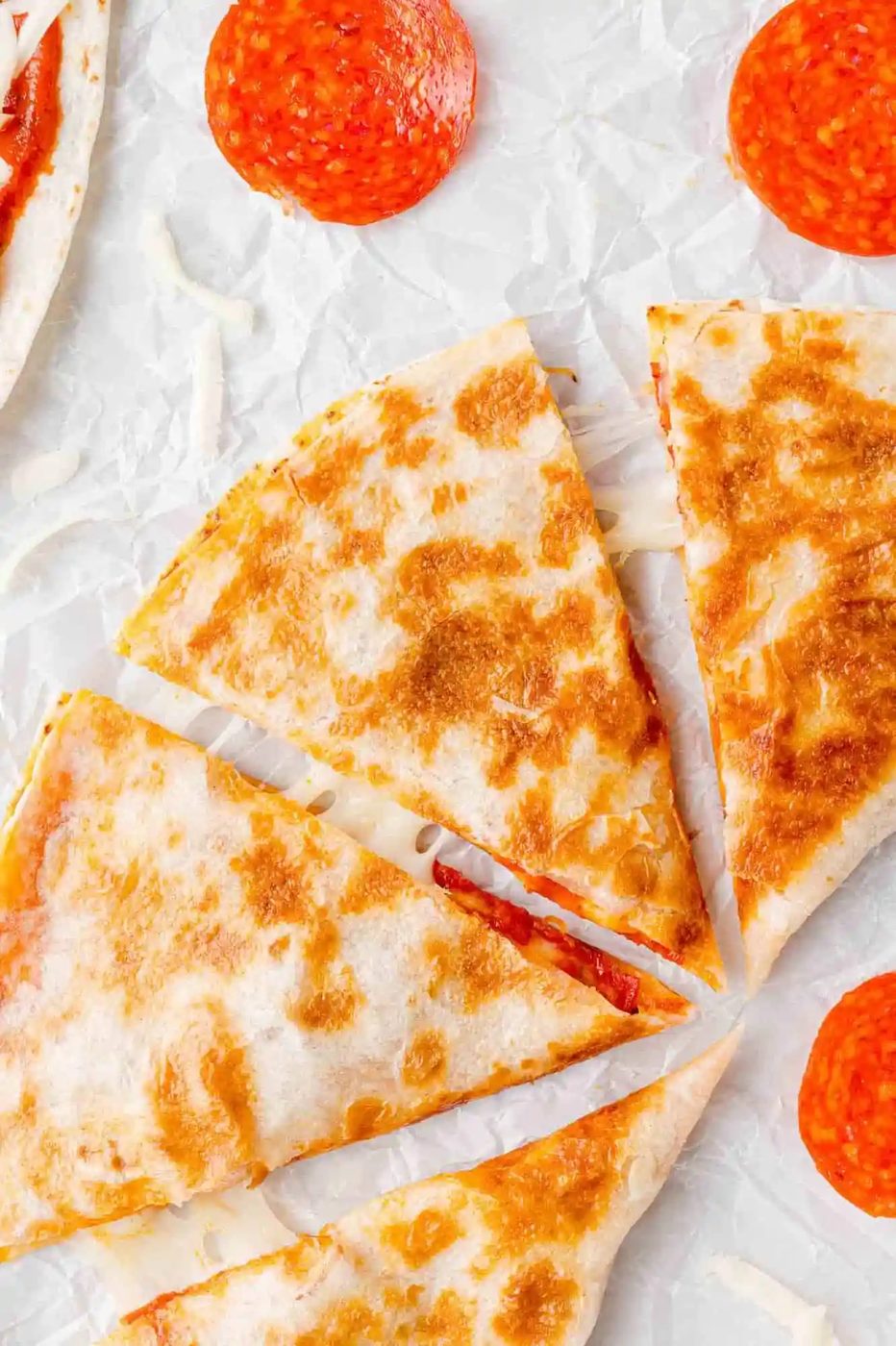 Pizza Quesadilla