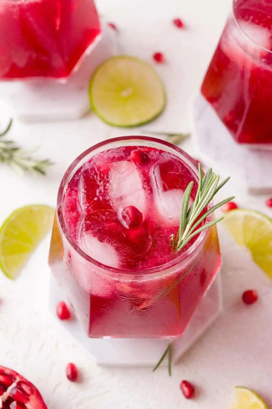 Pomegranate Rosemary Spritzer