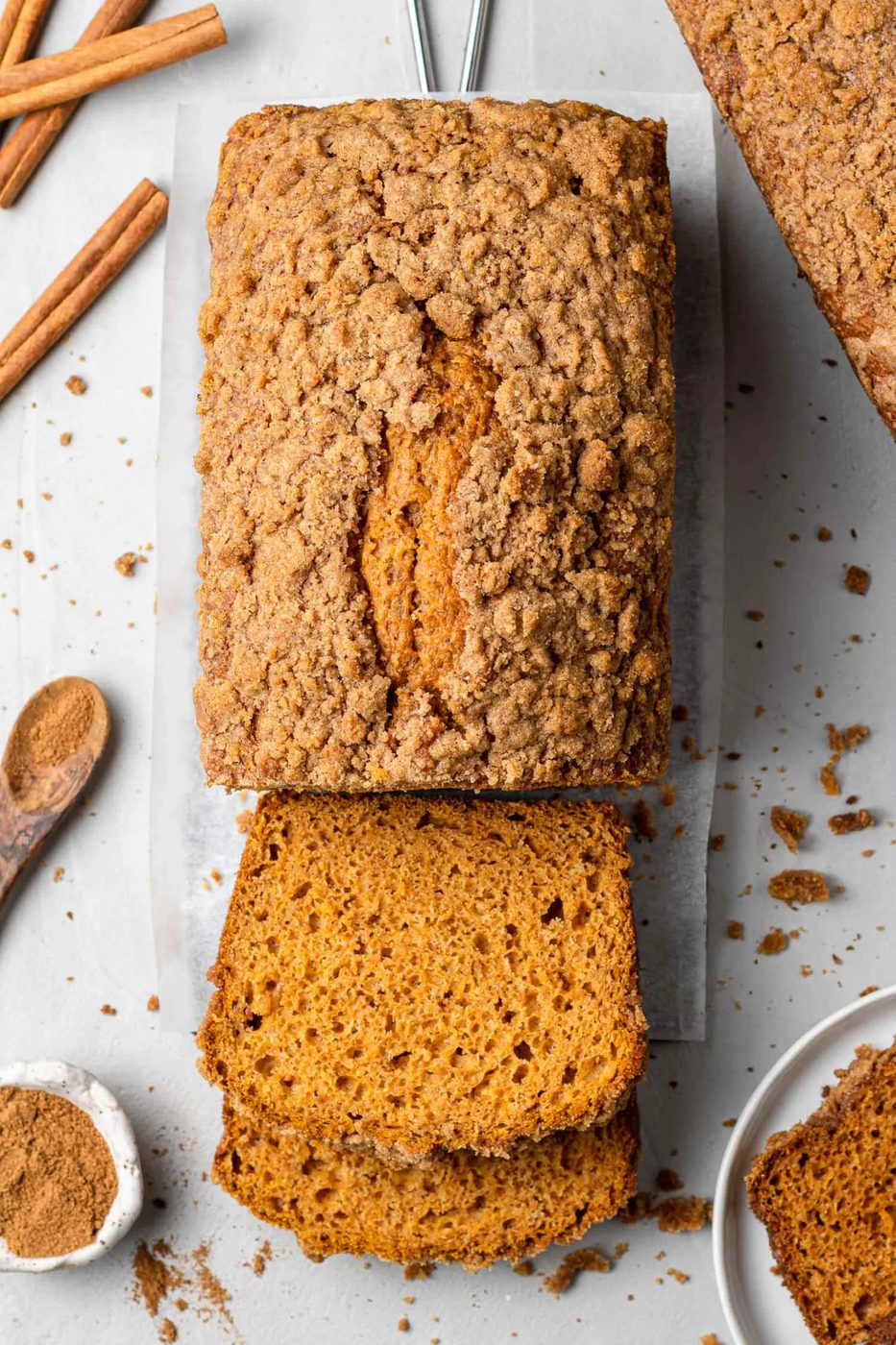 Pumpkin Streusel Bread