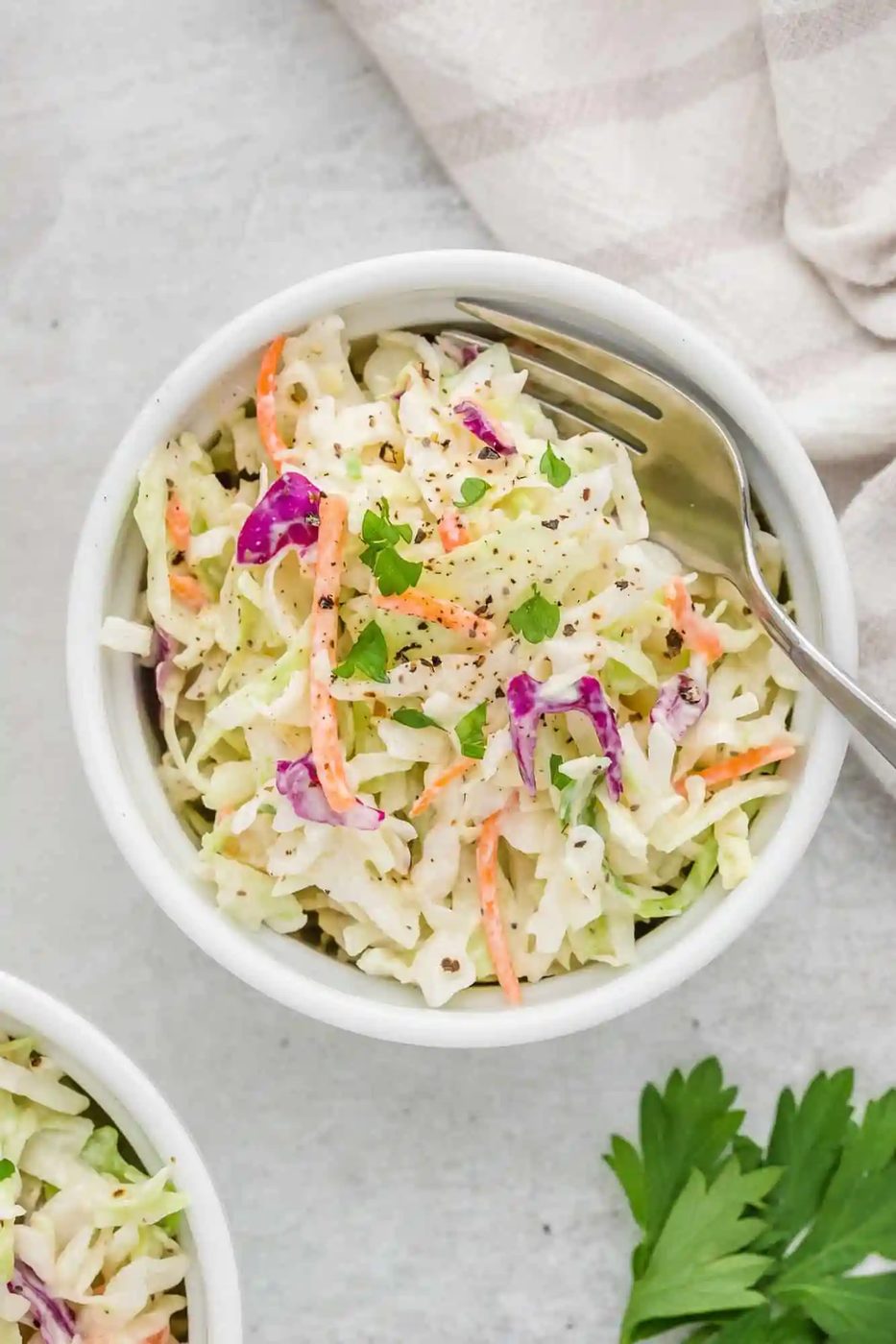 Lighter Coleslaw