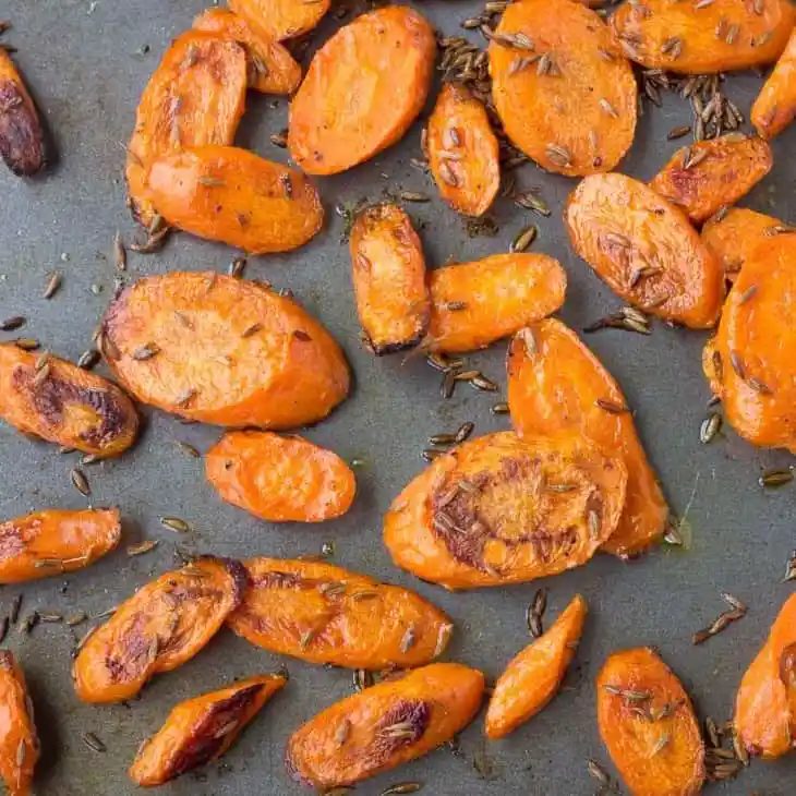 Roasted Carrots plus Cumin