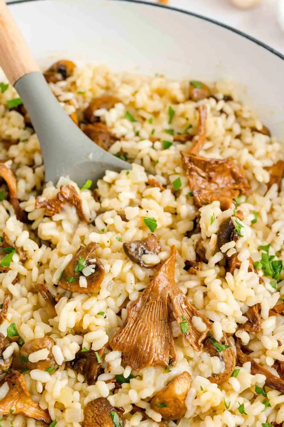 Roasted Mushroom Risotto
