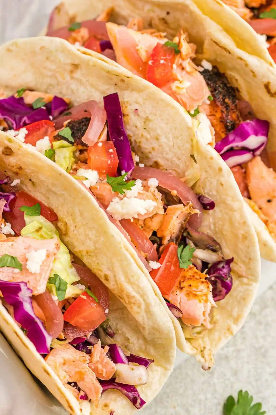 Salmon Tacos