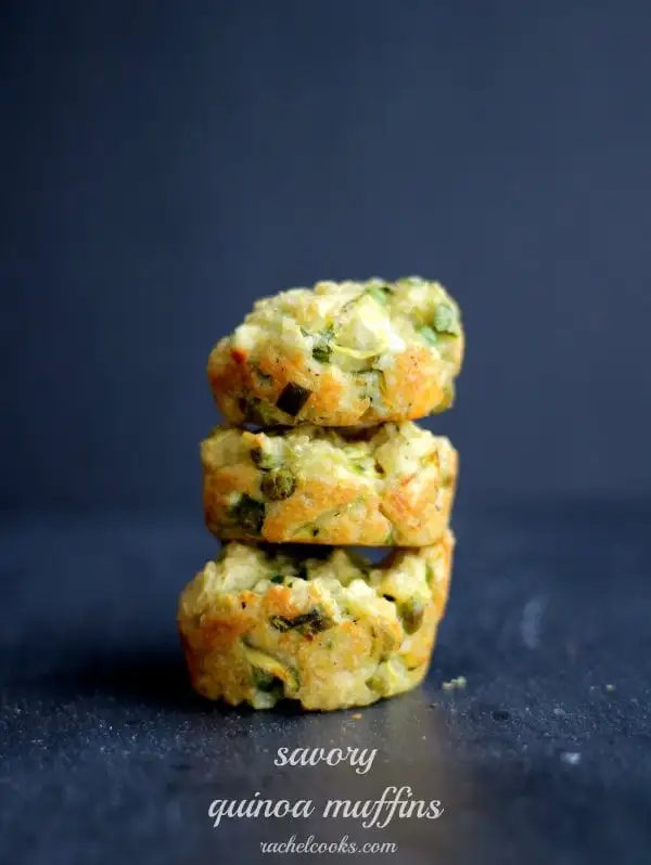 Savory Quinoa Muffins