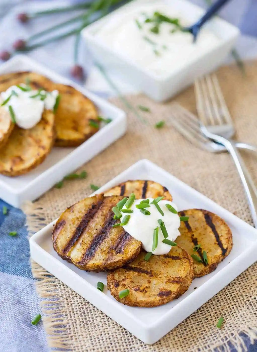 Seasoned Grilled Potatoes