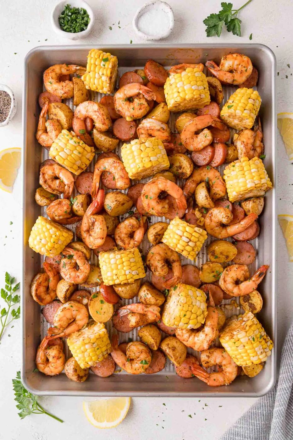 Sheet Pan Shrimp Boil