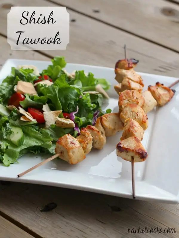 Shish Tawook – Lebanese Marinated Chicken
