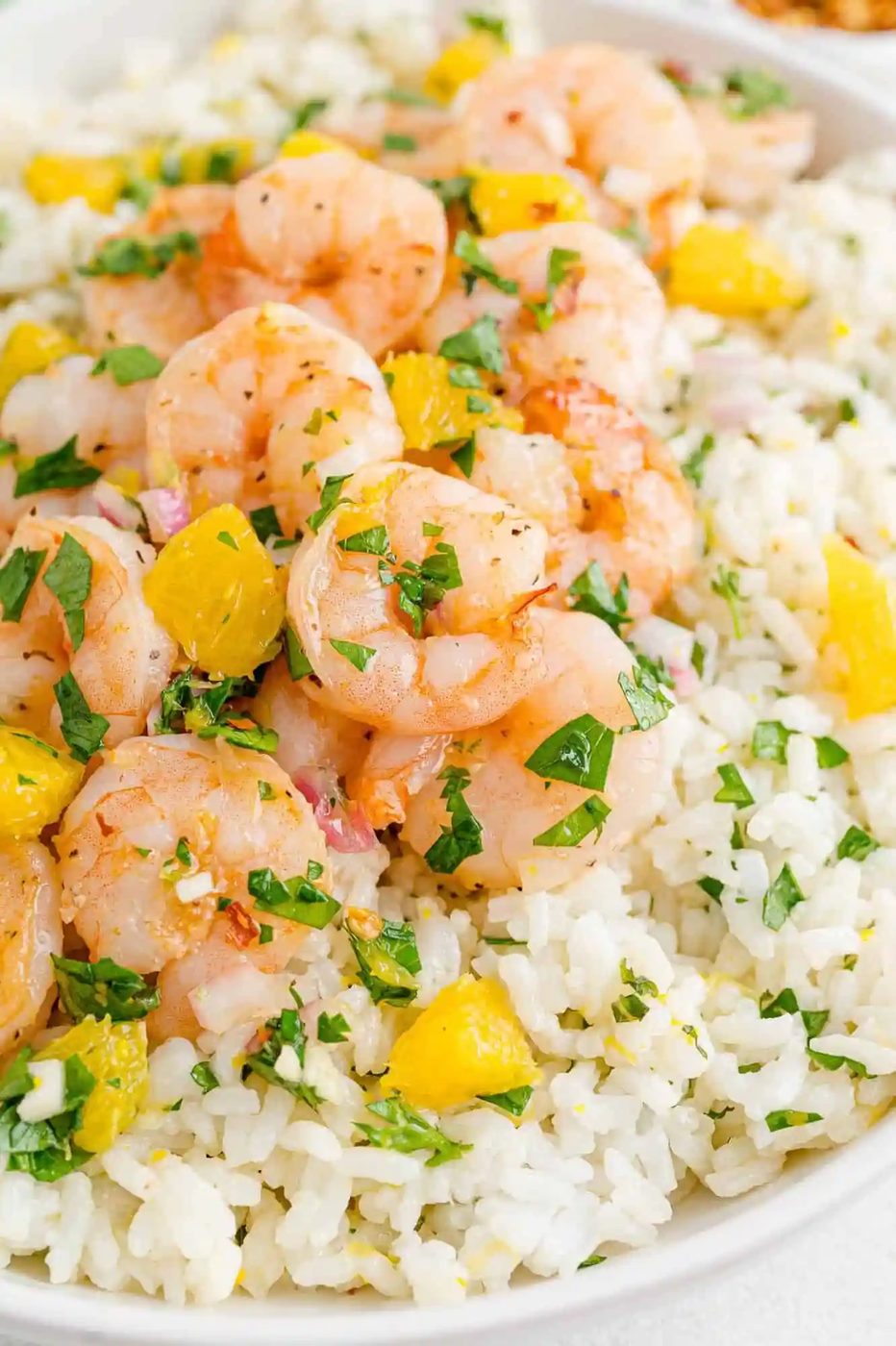 Shrimp With Chimichurri Rice