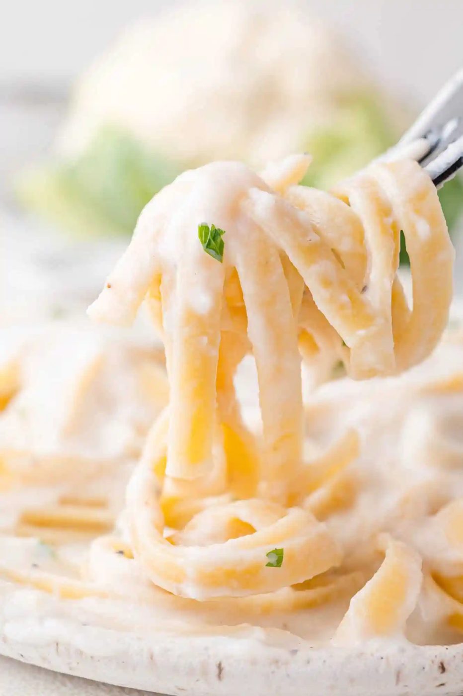 Cauliflower Alfredo Sauce