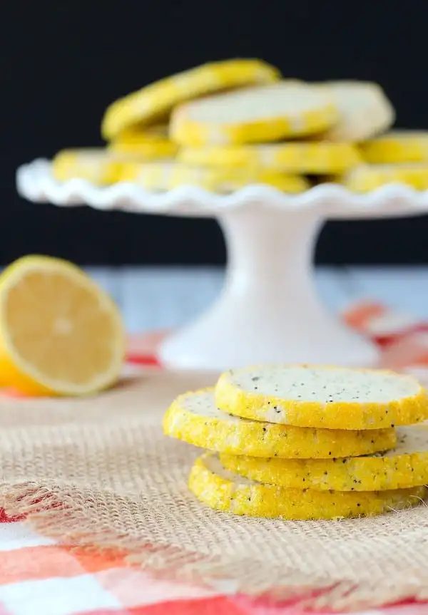 Lemon Poppy Seed Cookies – Slice & Bake