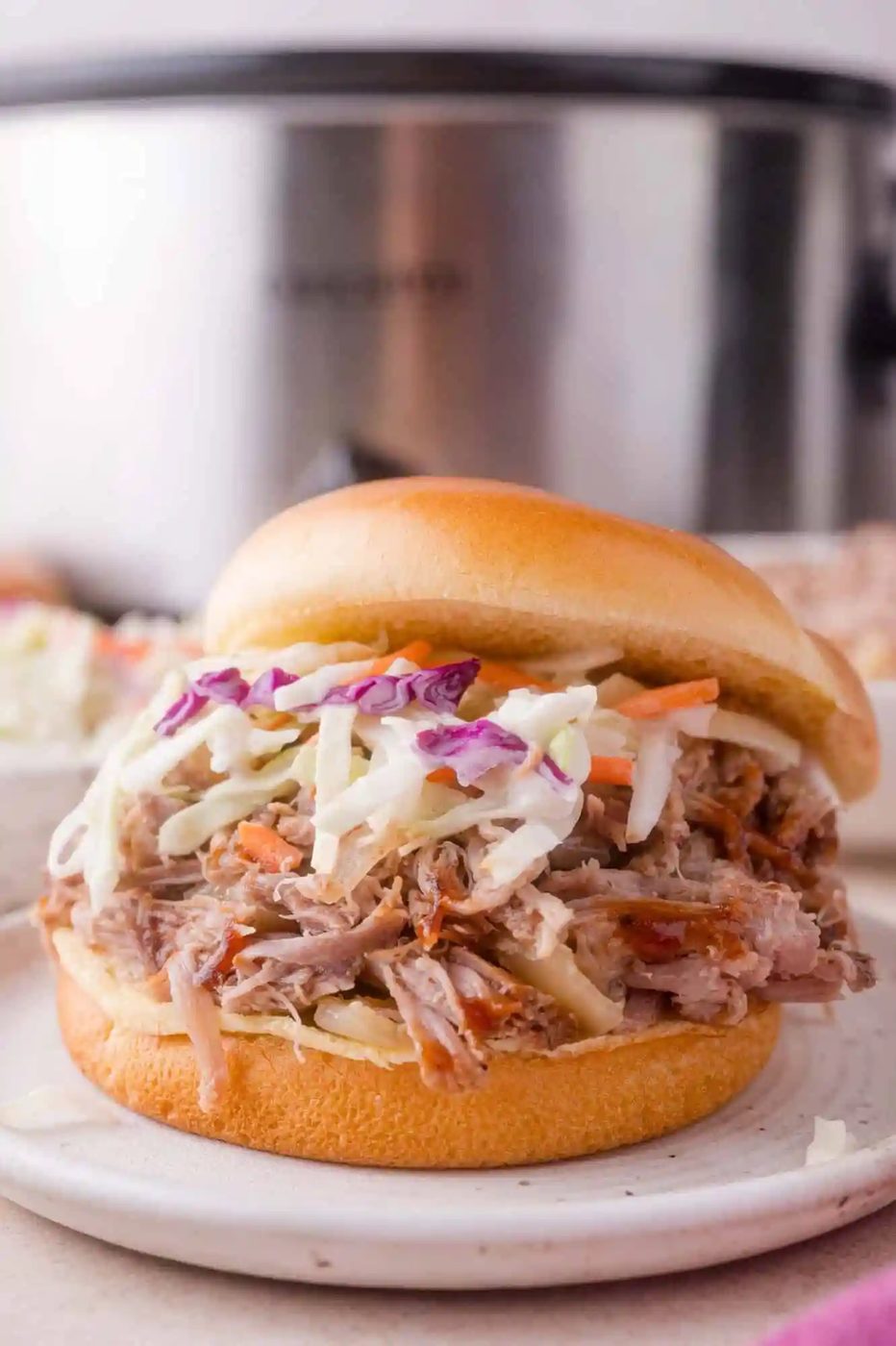 Slow Cooker Apple Cider Pulled Pork