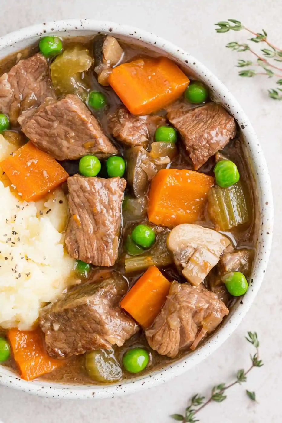 Slow Cooker Beef Marsala Stew