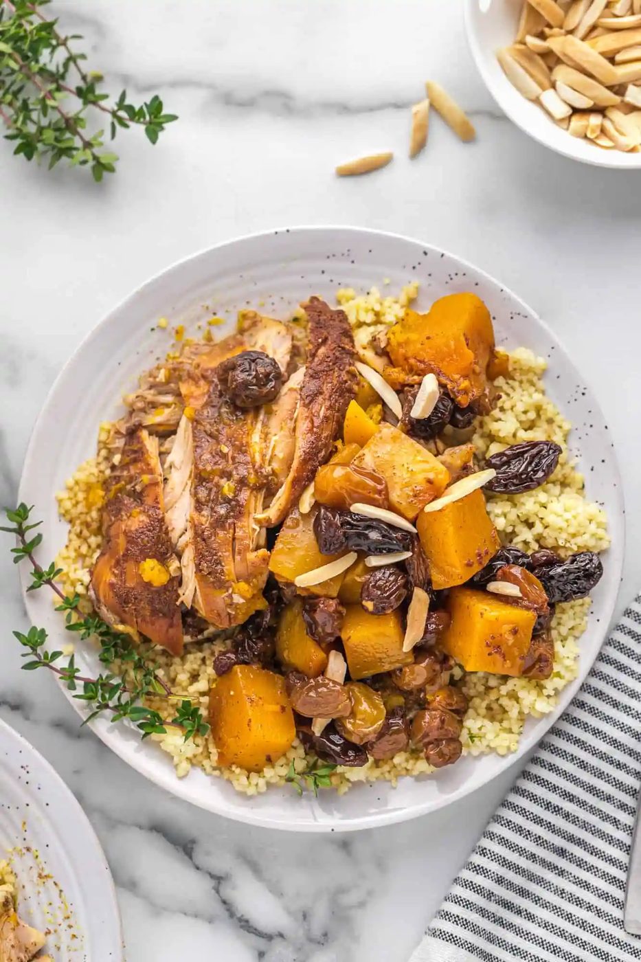 Slow Cooker Moroccan Chicken Thighs