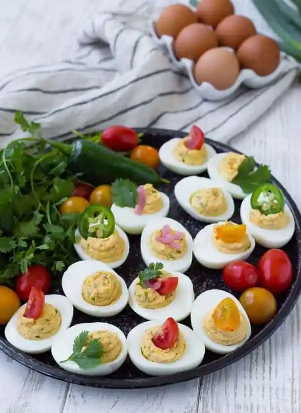 Southwest Deviled Eggs