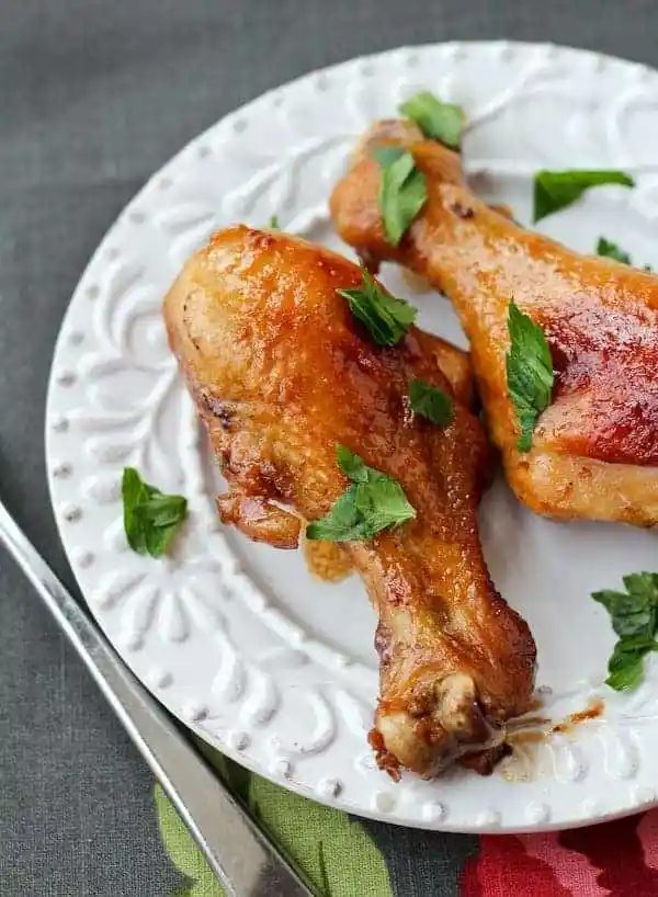 Soy and Honey Glazed Chicken Drumsticks