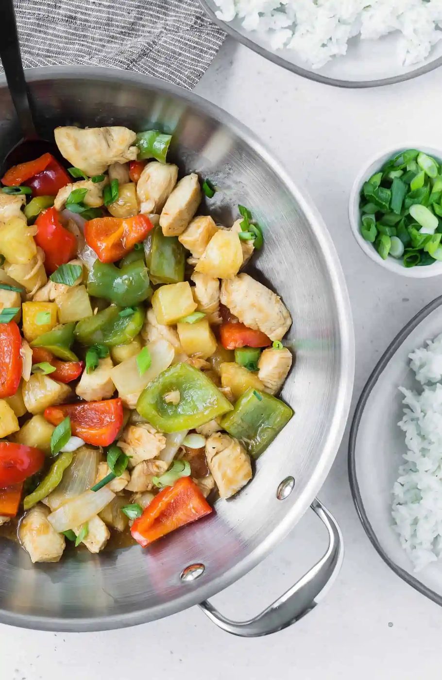 Sweet & Sour Chicken Stir Fry