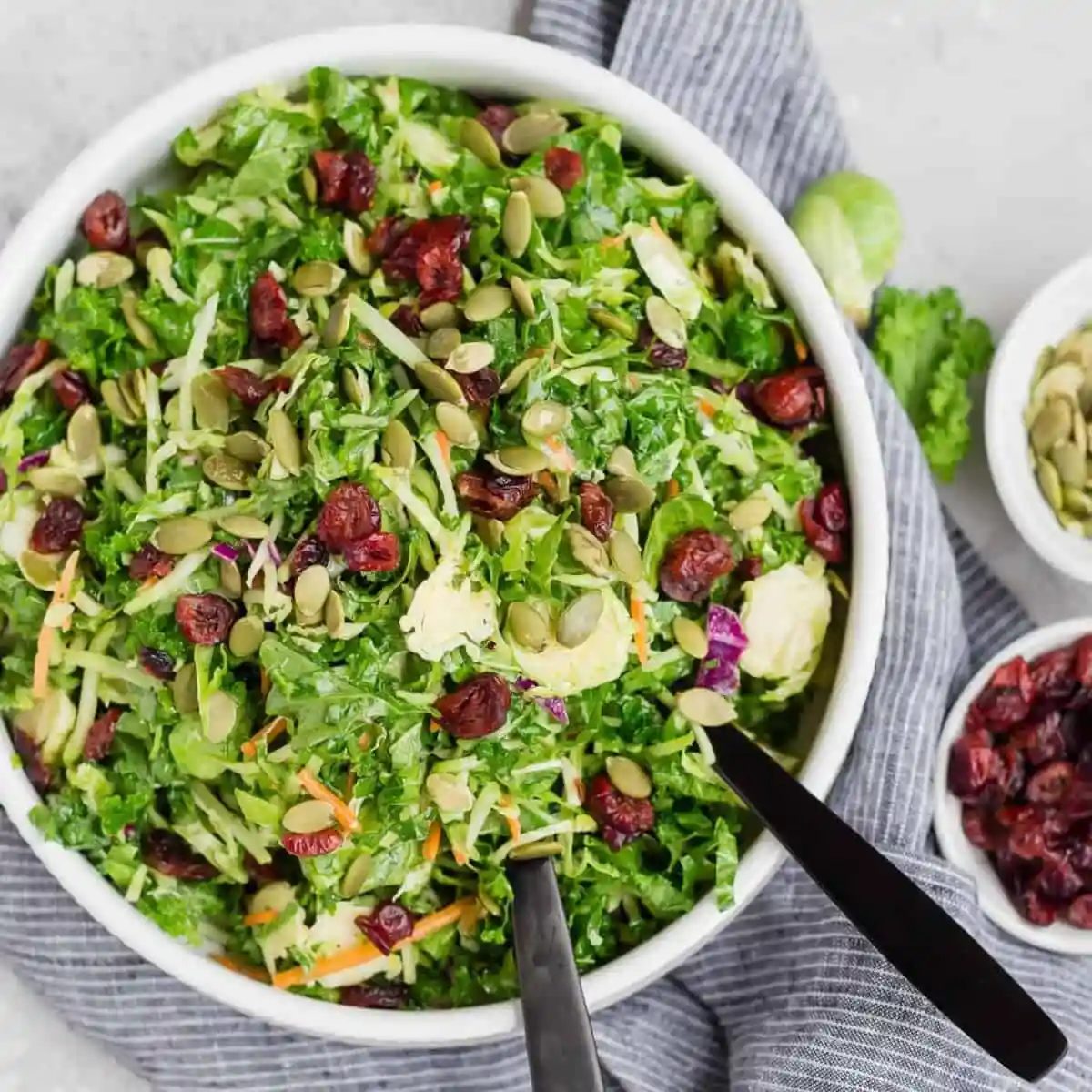 Sweet Kale Salad plus Poppy Seed Dressing
