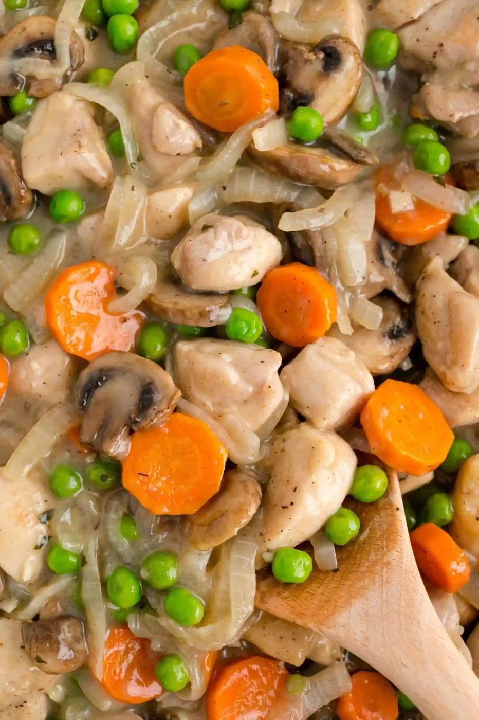 Tarragon Chicken, served with Vegetables