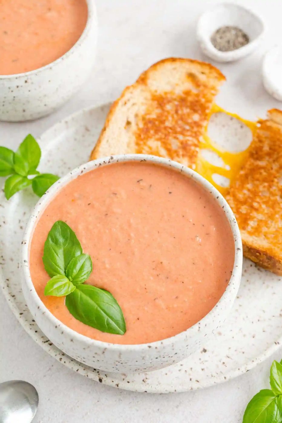 Lighter Creamy Tomato Soup