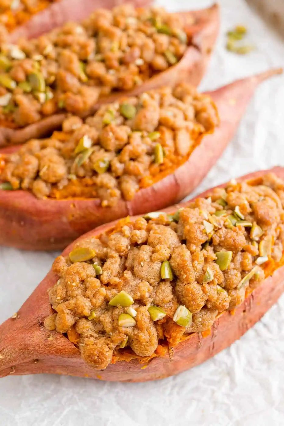 Twice Baked Sweet Potatoes