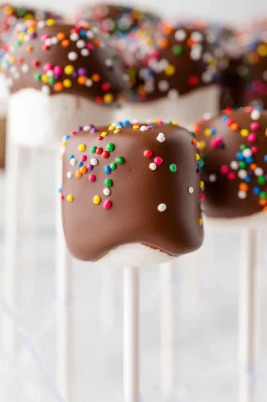 Chocolate Covered Marshmallows
