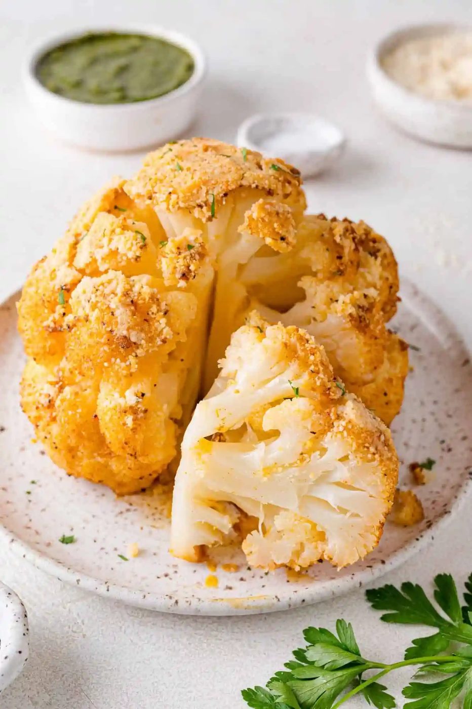 Whole Roasted Cauliflower