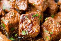 Juicy Garlic Butter Steak Bites