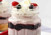 Zesty Lemon Berry No-Bake Cheesecake Bliss
