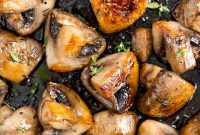 Marsala Glazed Mushrooms