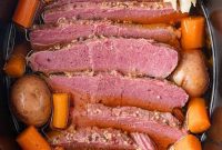 Hearty Slow Cooker Corned Beef and Cabbage