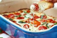 Baked Caprese Dip Delight