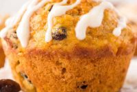 Golden Spiced Carrot Muffins