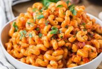 Fire-Kissed Tomato Pasta with Crispy Pancetta