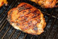 Succulent Grilled Chicken Thighs