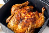 Crispy Air-Fried Whole Chicken