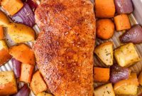 Sweet & Savory Sheet Pan Pork Supper