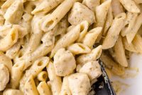 One-Pan Perfection: Creamy Pesto Chicken Pasta