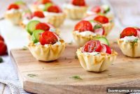 Spring Herb Cream Cheese Bites